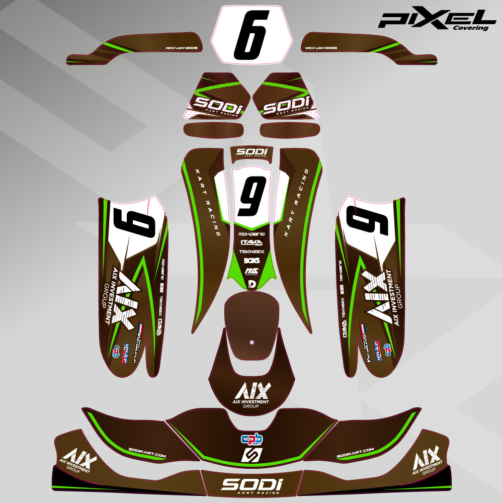 Kit déco kart - Sodi 1